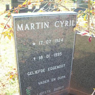 SCHWELLA Martin Cyril 1924-1995
