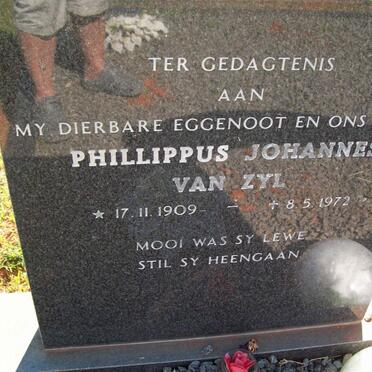 ZYL Phillippus Johannes, van 1909-1972 &amp; Susara Susanna BEKKER 1916-1996 :: TERBLANCHE Johan 1979-200