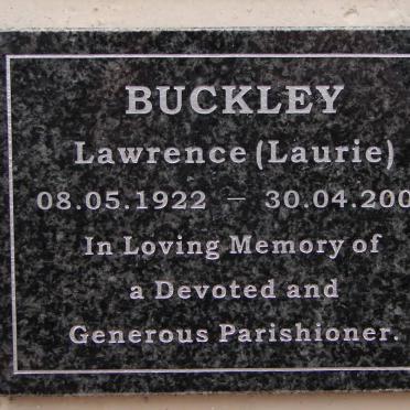 BUCKLEY Lawrence -1922-2009
