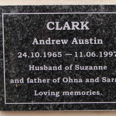 CLARK Andrew Austin 1965-1997
