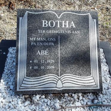 BOTHA Petrus Albertus 1929-2009