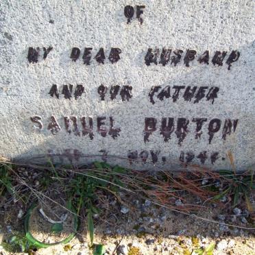 BURTON Samuel -1944