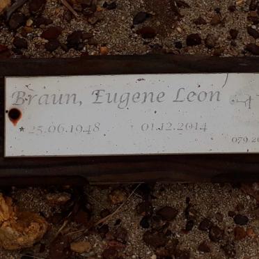 BRAUN Eugene Leon 1948-2014