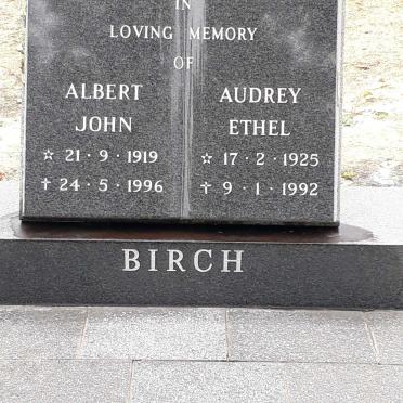 BIRCH Albert John 1919-1996 &amp; Audrey Ethel 1925-1992