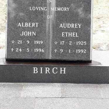 BIRCH Albert John 1919-1996 &amp; Audrey Ethel 1925-1992