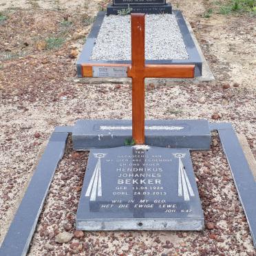 BEKKER Hendrikus Johannes 1924-2013 &amp; Hester G. 1926-2020