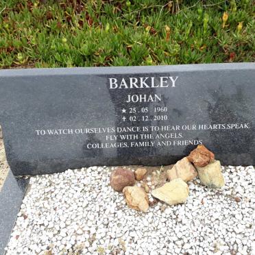 BARKLEY Johan 1960-2010