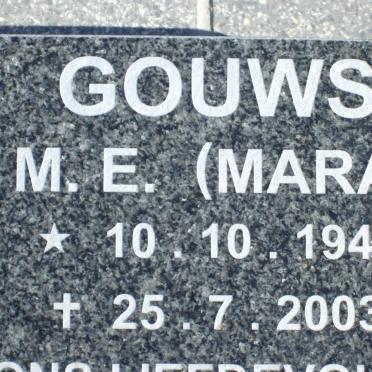 BREDENKAMP Barend J.J. 1911-1968 &amp; Maria E. 1918-2002 :: GOUWS M.E. 1942-2003_2