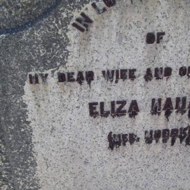 HAMAN Eliza nee ??