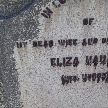 HAMAN Eliza nee ??