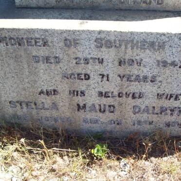 HAY Alexander Graham -1942 &amp; Stella Maud Dalrymple -1957