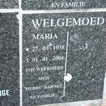 WELGEMOED Maria 1938-2004