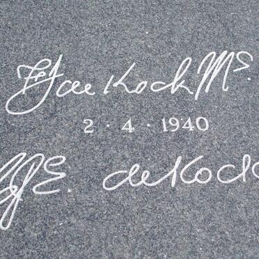 KOCK Floris Johannes, de 1909-1994