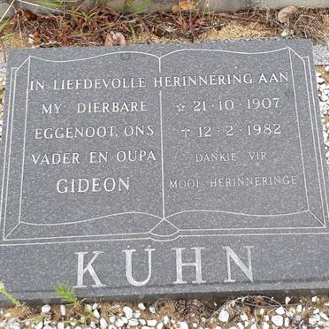 KUHN Gideon 1907-1982