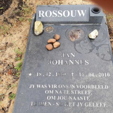 ROSSOUW Jan Johannes 1950-2010