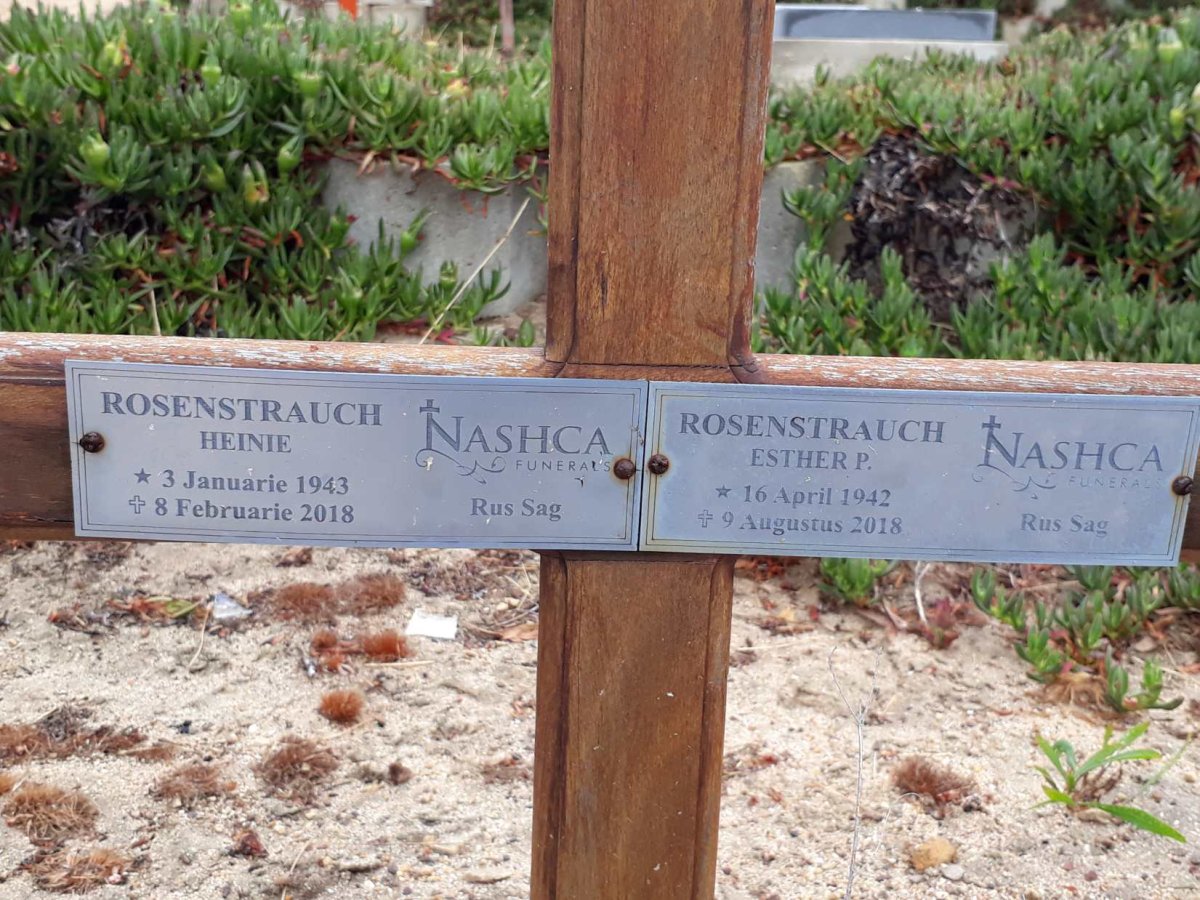 ROSENSTRAUCH Heinie 1943-2018 &amp; Esther P. 1942-2018