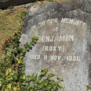 SMITH Benjamin, Roxburgh ?-1951 