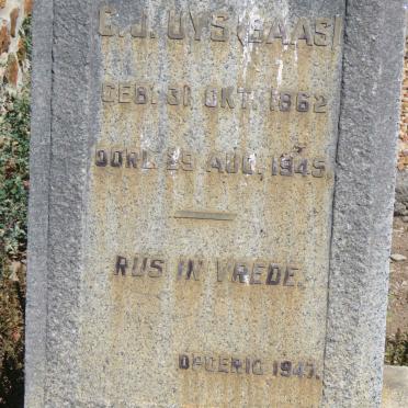 UYS C.J. 1862-1945