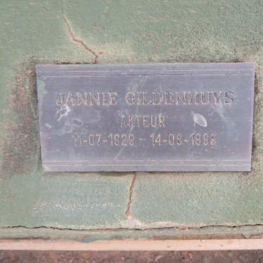 GILDENHUYS Jannie 1929-1999