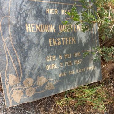 EKSTEEN Hendrik Oostewald 1918-1987