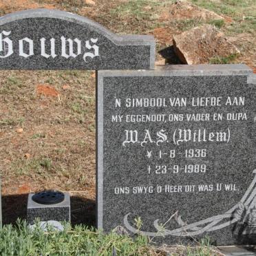 GOUWS W.A.S 1936-1989