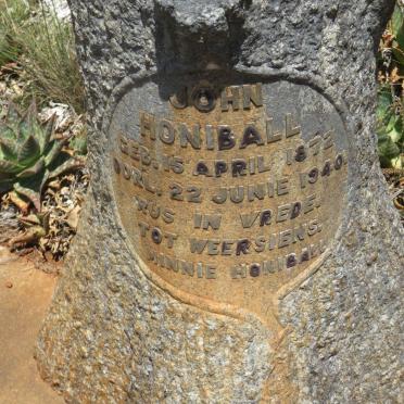 HONIBALL John 1872-1940