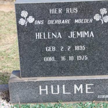 HULME Helena Jemima 1895-1975