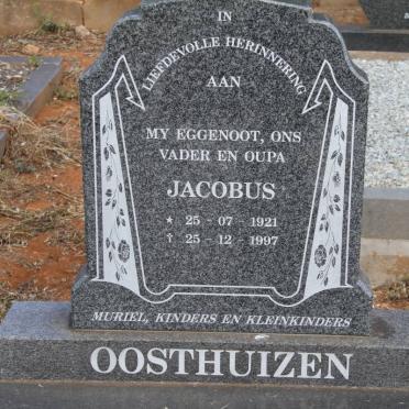 OOSTHUIZEN Jacobus 1921-1997
