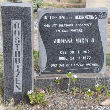 OOSTHUIZEN Johanna Maria B. 1912-1972