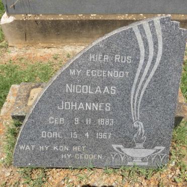 ? Nicolaas Johannes 1883-1967
