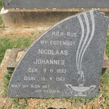 ? Nicolaas Johannes 1883-1967