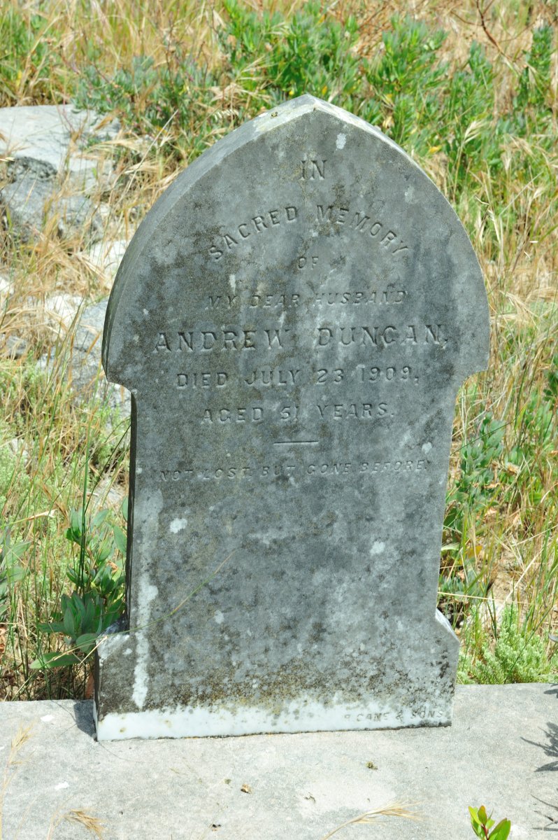 DUNCAN Andrew -1909