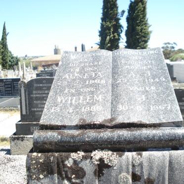 BASSON Willem J. 1886-1967 &amp; Agnetta A.J. 1888-1949