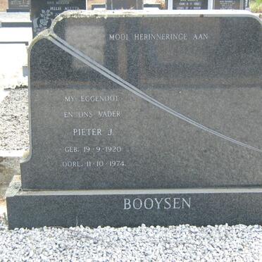 BOOYSEN Pieter J. 1920-1974