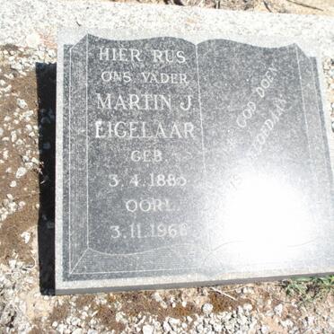 EIGELAAR Martin J. 1885-1968