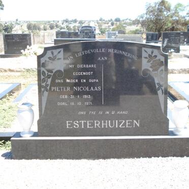 ESTERHUIZEN Pieter Nicolaas 1913-1971