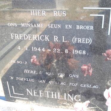 NEETHLING Frederick R.L. 1944-1968