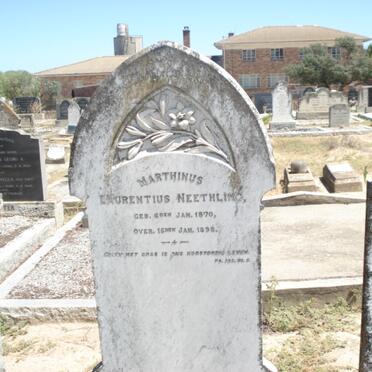 NEETHLING Marthinus Laurentius 1870-1898