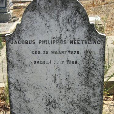 NEETHLING Jacobus Philippus 1875-1889