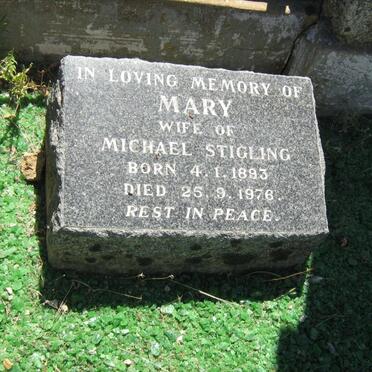 STIGLING Mary 1893-1976