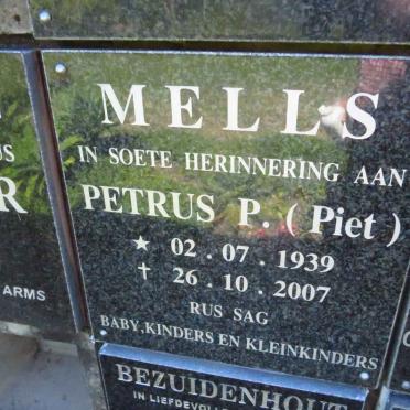 MELLS Petrus P. 1939-2007