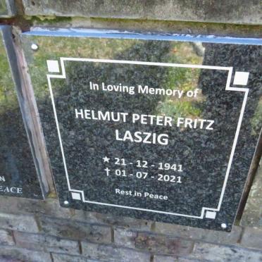 LASZIG Helmut Peter Fritz 1941-2021