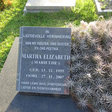 BARNARD Martha Elizabeth 1955-2007 