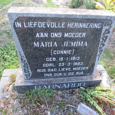 BARNARDO Marie Jemima 1913-1983