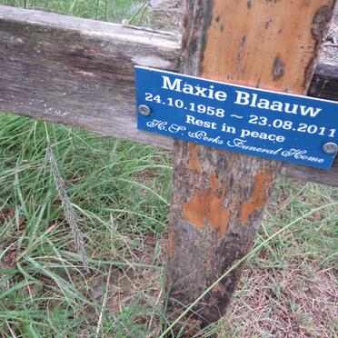BLAAUW Maxie 1958-2011
