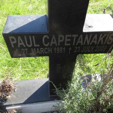 CAPETANAKIS Paul 1981-2009