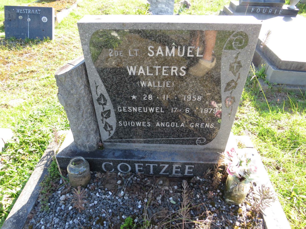 COETZEE Samuel Walters 1958-1979