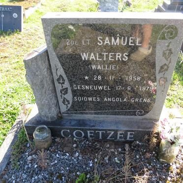 COETZEE Samuel Walters 1958-1979