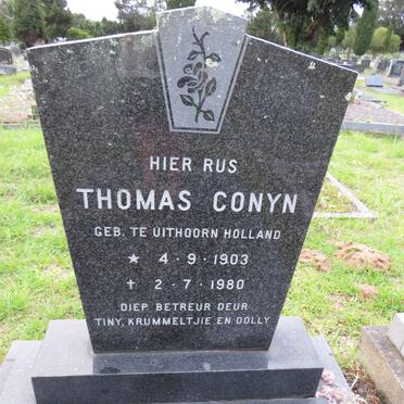 CONYN Thomas 1903-1980