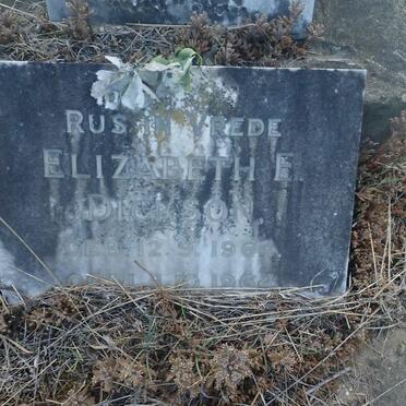 DICKSON Elizabeth E. 1964-1964